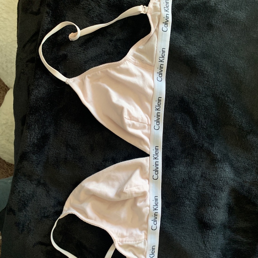 Calvin Klein pink bra